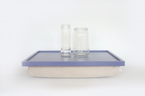 slight blue lap desk