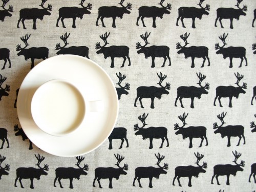 LINEN CHRISTMAS TABLECLOTH