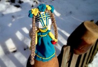 gift, doll, traditional doll, Ukrainian, motanka, guardian, ethnic, folk, birthday, decor, interior, natural materials, eco