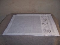 white linen table cloth Napkin