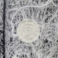 Long women scarf White linen shawl ecofriendly design wrap